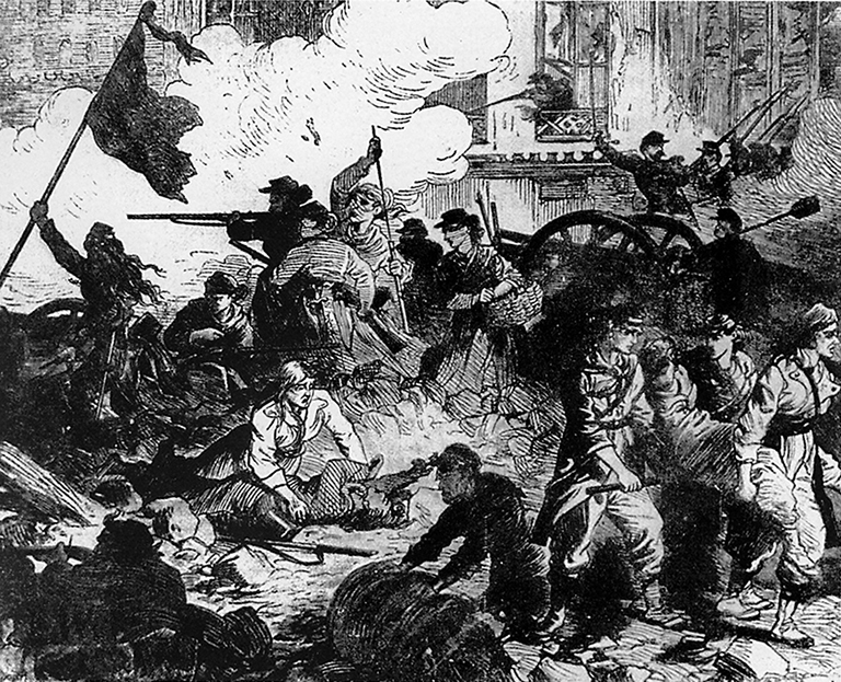 women on the barricades